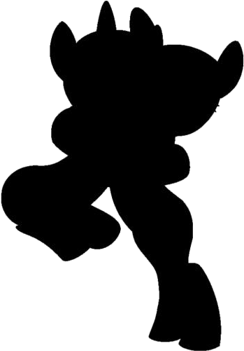 Silhouetted Character Hug PNG image