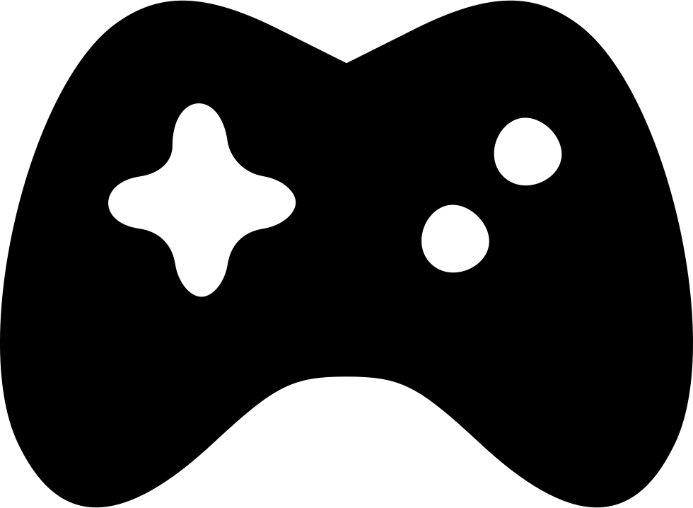 Silhouetteof Gaming Joystick Icon PNG image