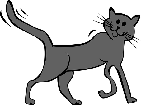 Silhouetteofa Cat PNG image