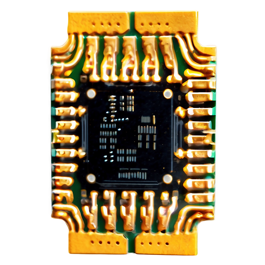 Silicon Chip Microchip Png 06282024 PNG image