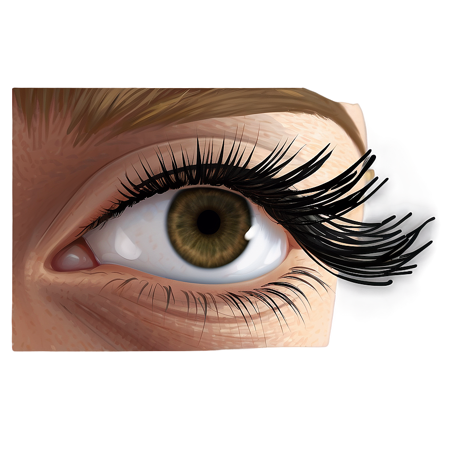 Silk Eyelash Extensions Png 81 PNG image