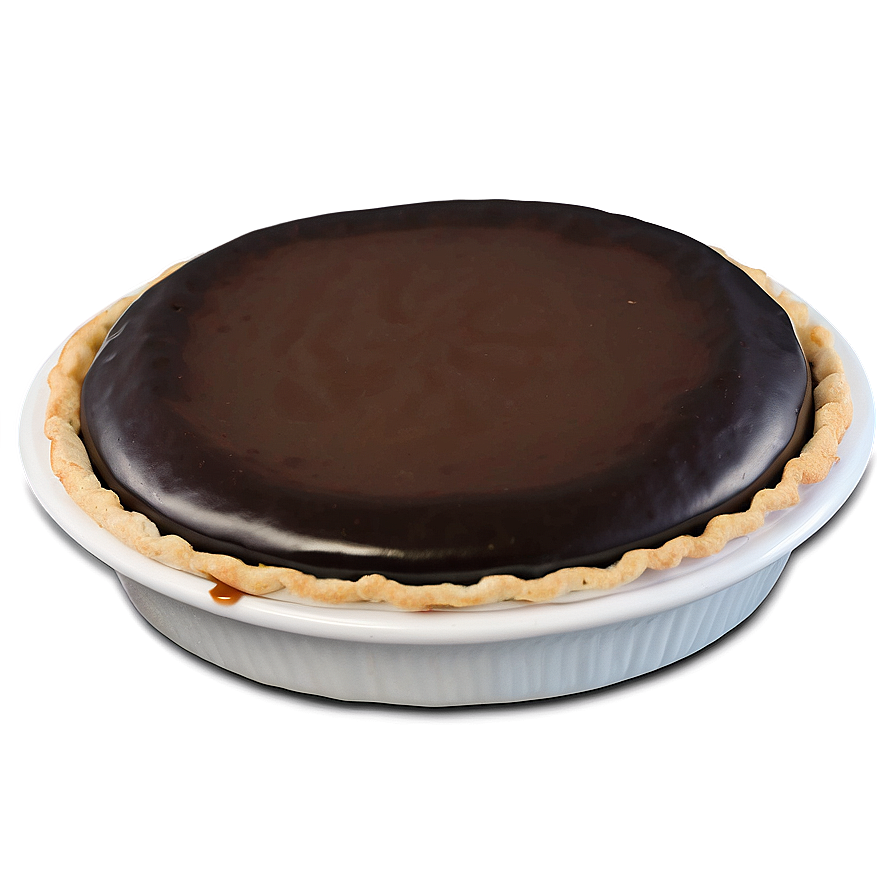 Silky Chocolate Ganache Pie Png 11 PNG image