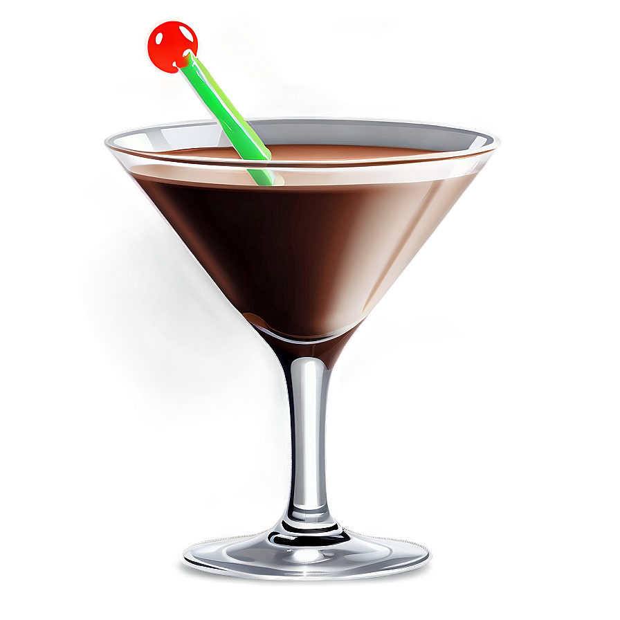 Silky Chocolate Martini Png 42 PNG image
