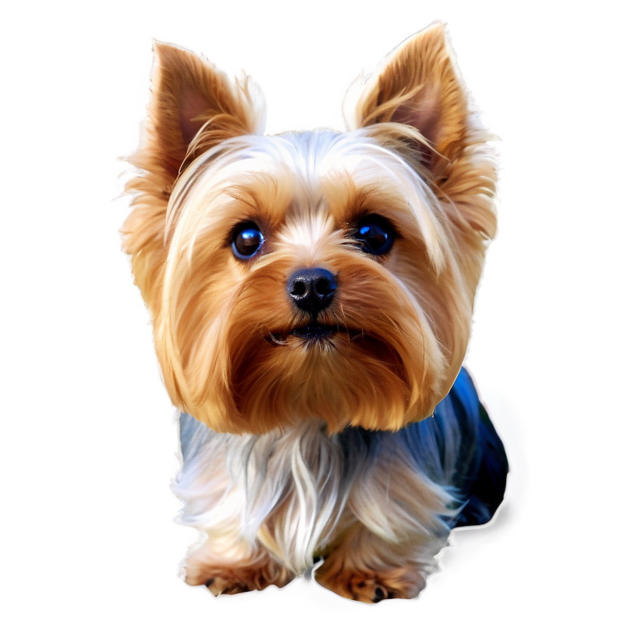 Silky Coated Yorkie Png 06242024 PNG image