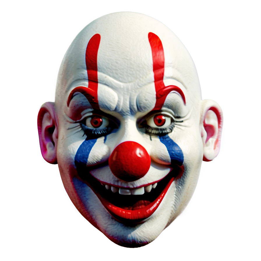 Silly Clown Face Cartoon Png Sec PNG image