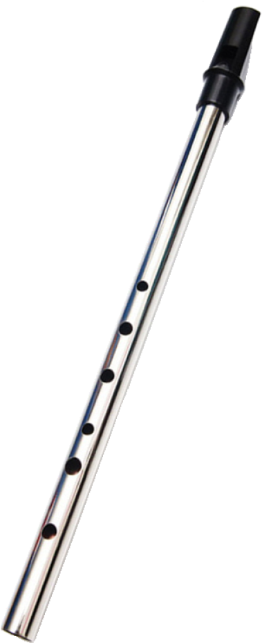 Silver Bansuri Flute PNG image