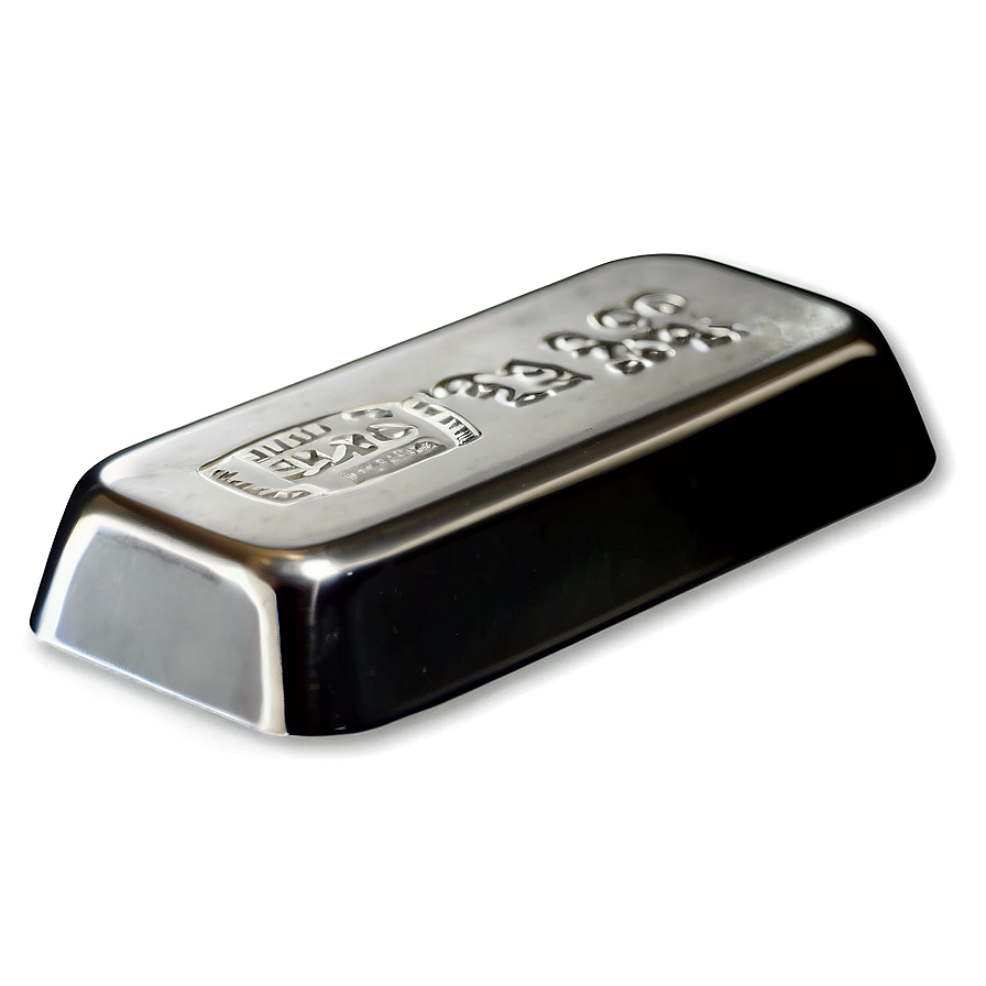 Silver Bar Bullion Investment Png Ojv PNG image