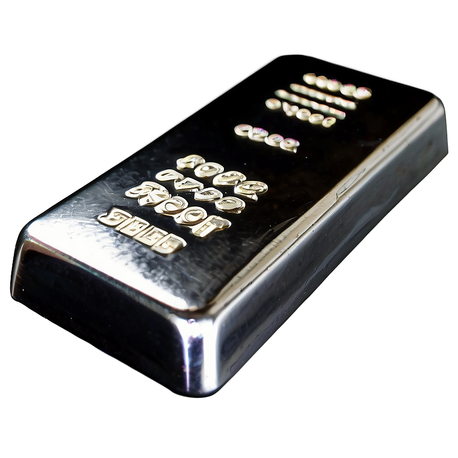 Silver Bar Bullion Investment Png Qyb PNG image