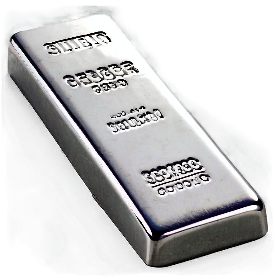 Silver Bar Wealth Png Jpq PNG image