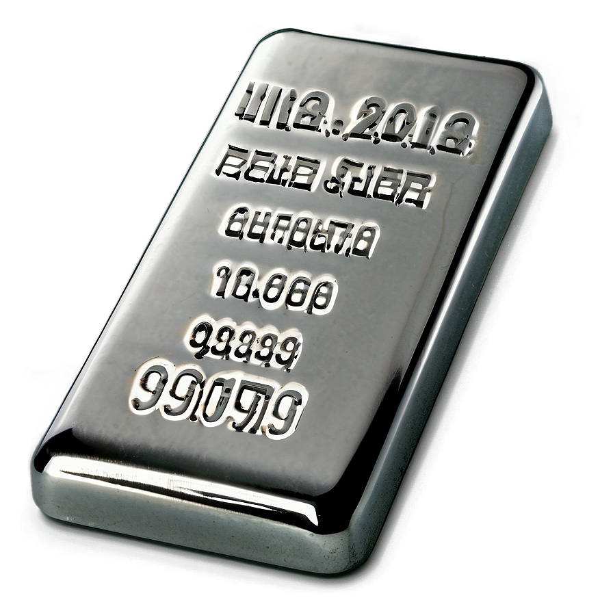 Silver Bar Wealth Png Qxc75 PNG image