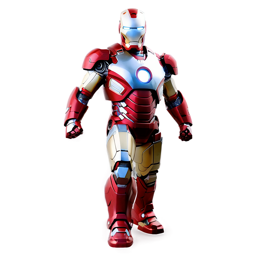 Silver Centurion Iron Man Suit Png 06292024 PNG image