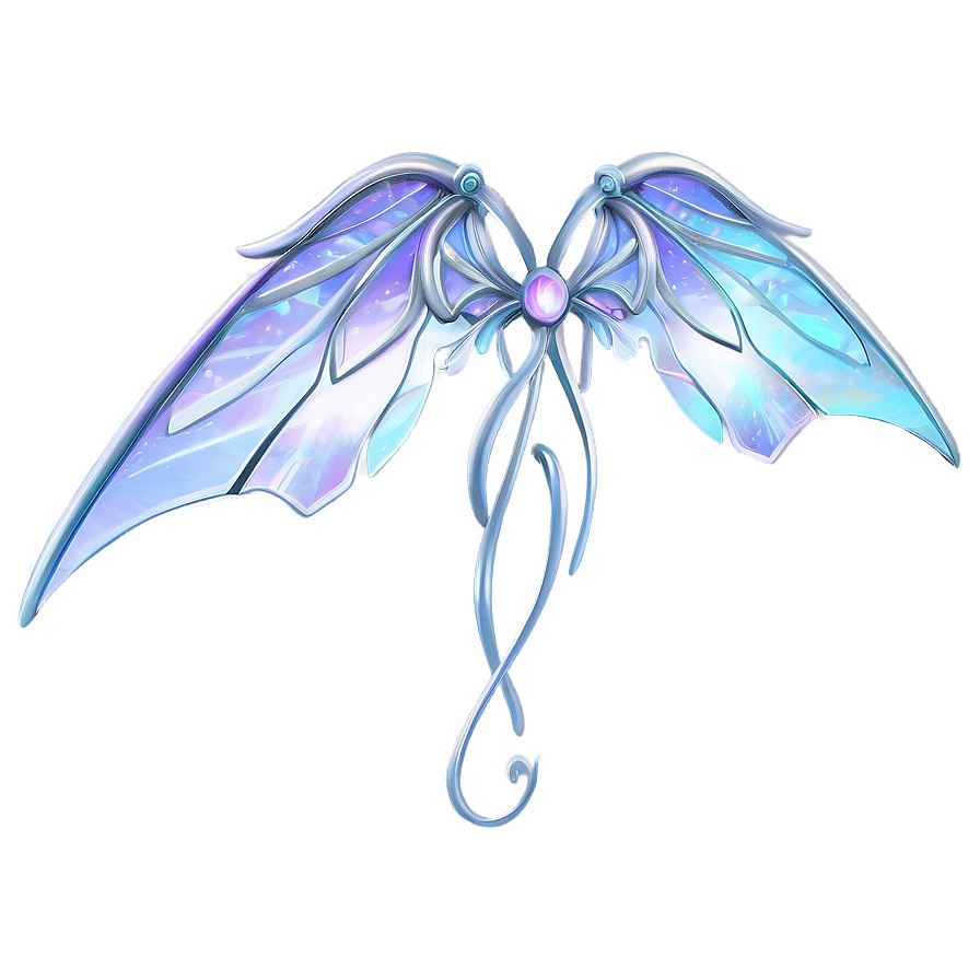 Silver Fairy Wing Png 06132024 PNG image