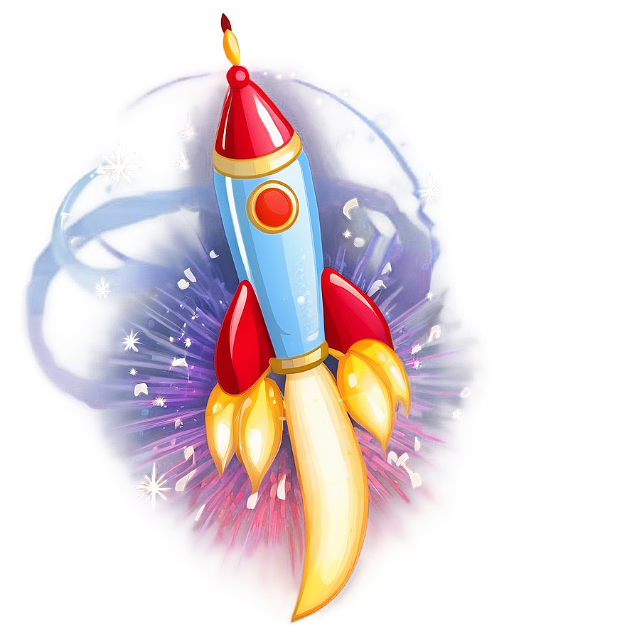 Silver Firework Rocket Png 6 PNG image