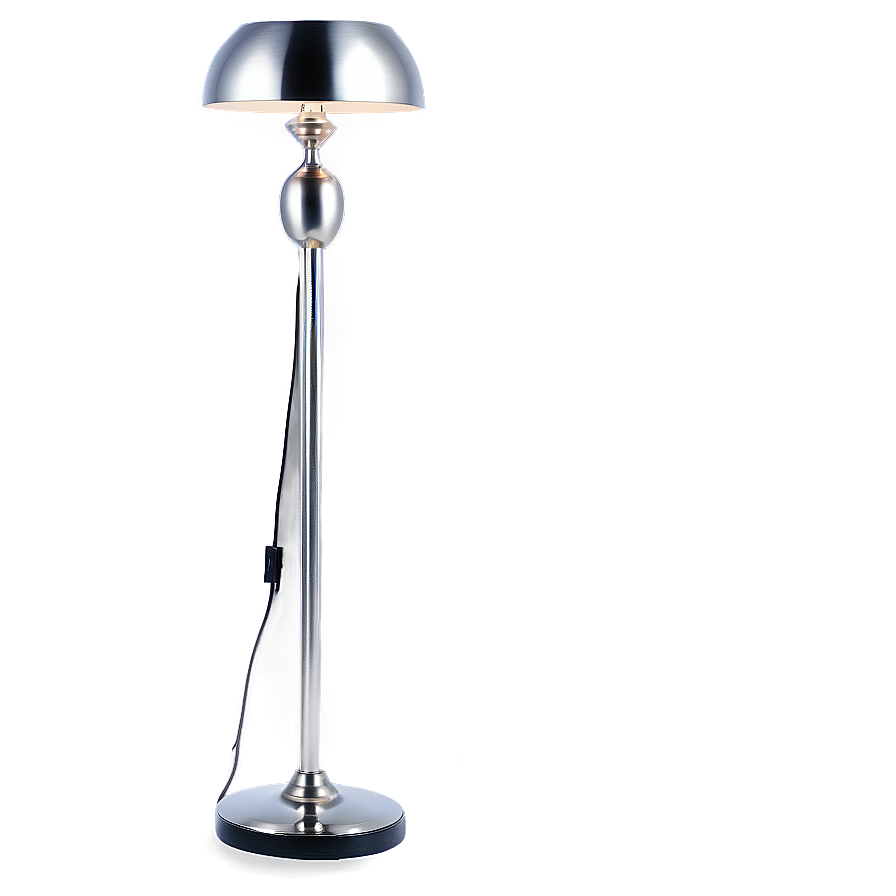 Silver Floor Lamp Png Dgg PNG image