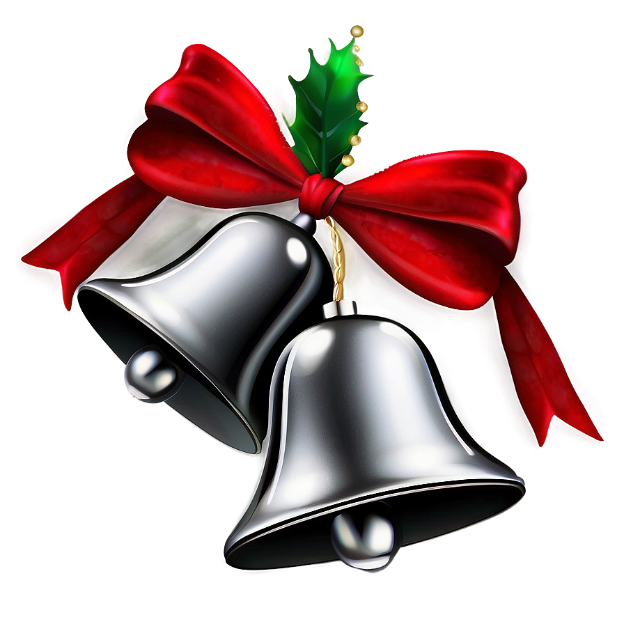 Silver Jingle Bells Png 06212024 PNG image