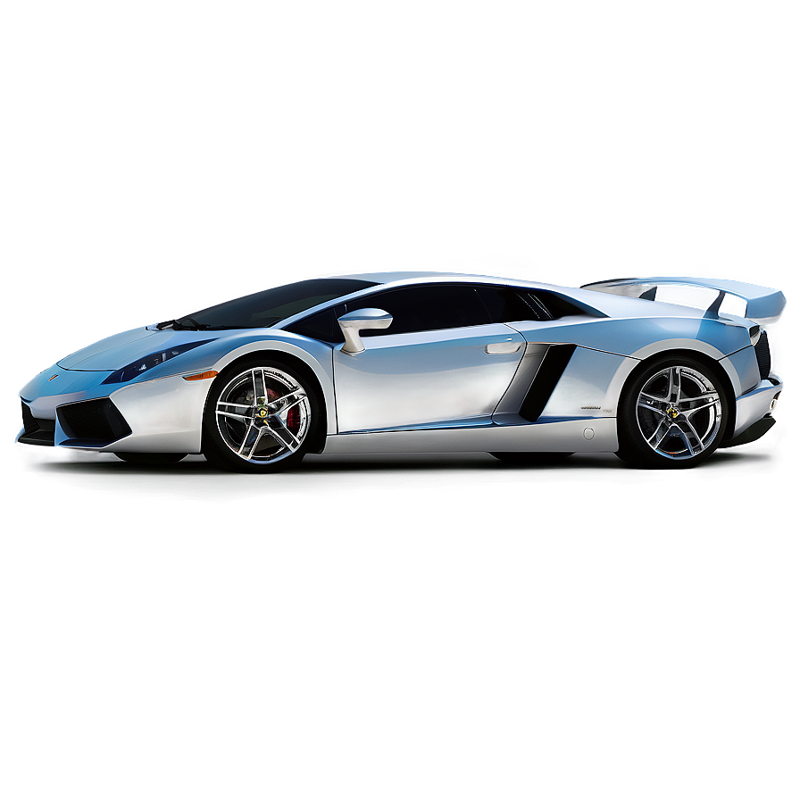 Silver Lamborghini Png 05062024 PNG image