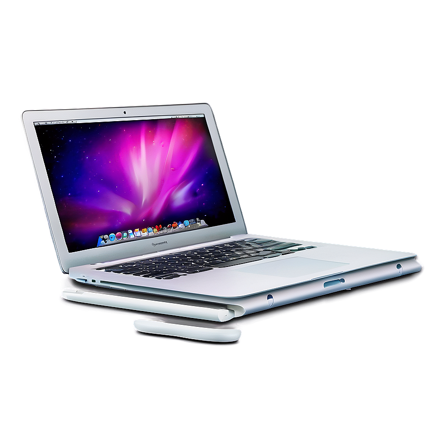 Silver Macbook Png 05062024 PNG image