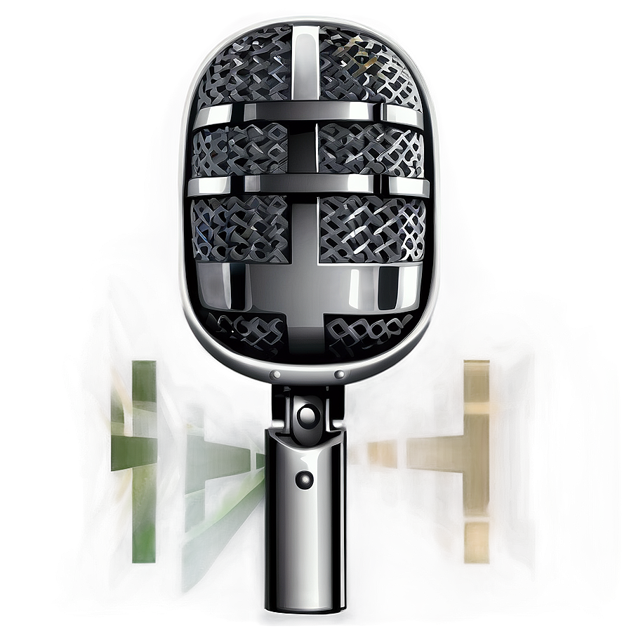 Silver Microphone Png Dob PNG image