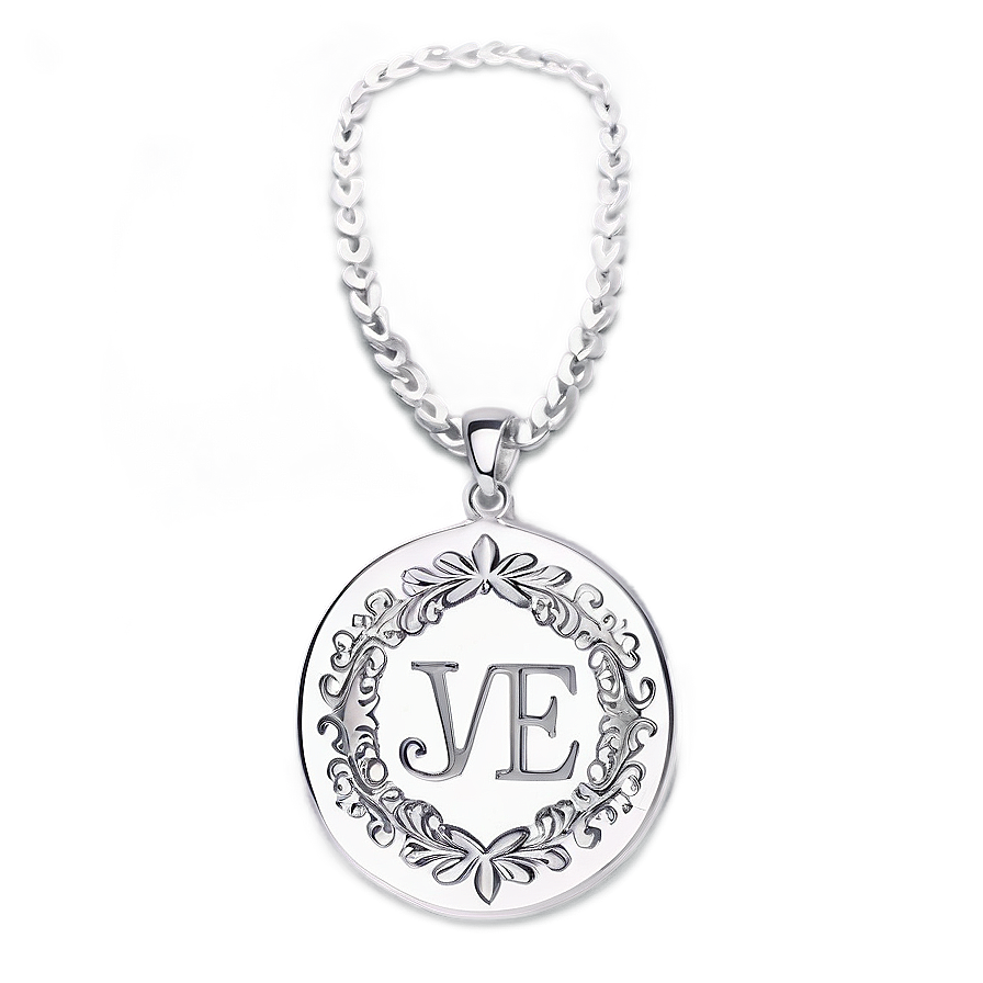 Silver Name Necklace Png 06282024 PNG image