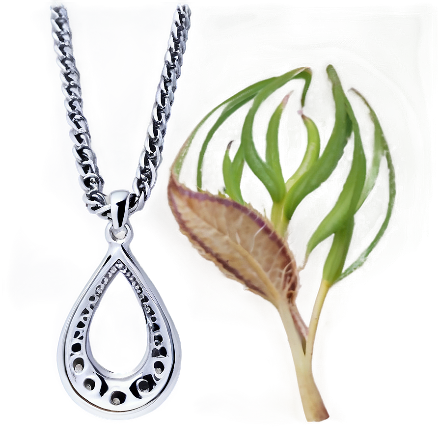 Silver Necklace For Men Png 06282024 PNG image