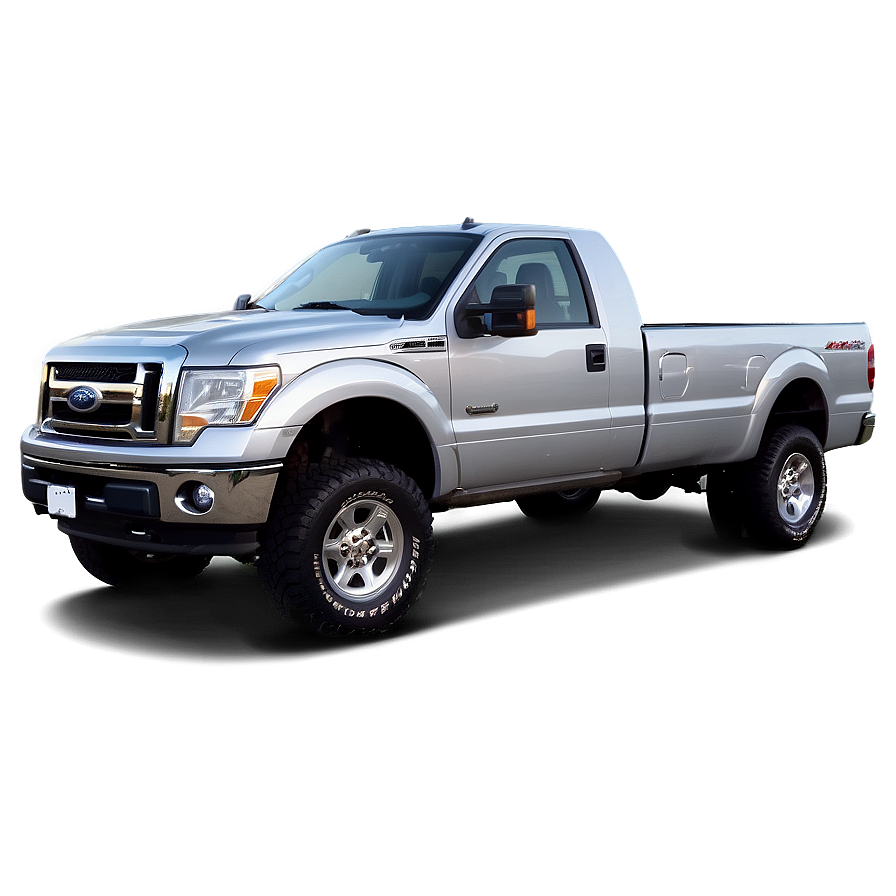 Silver Pickup Truck Png Omf52 PNG image