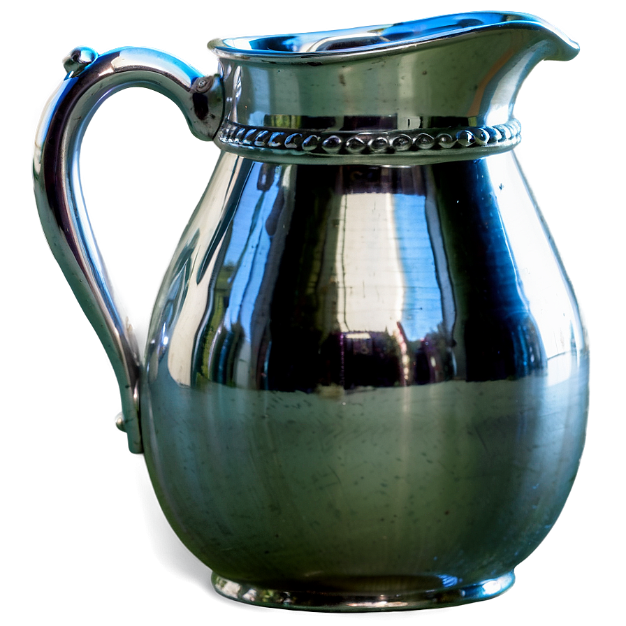 Silver Pitcher Png 06282024 PNG image