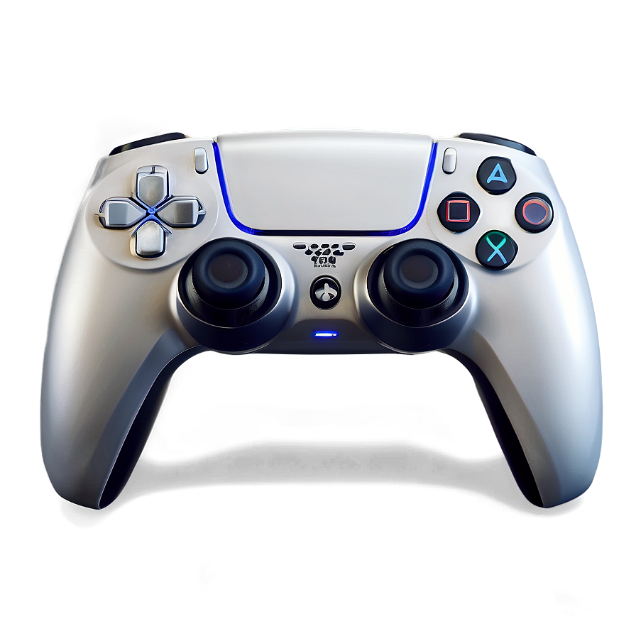 Silver Ps5 Controller Png 51 PNG image