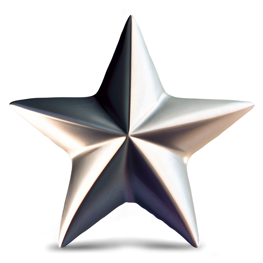 Silver Star Clipart Png 06202024 PNG image