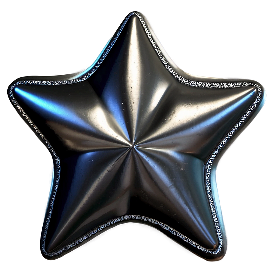 Silver Star Pattern Png 5 PNG image