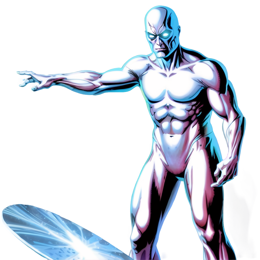 Silver Surfer Marvel Art Png 06202024 PNG image