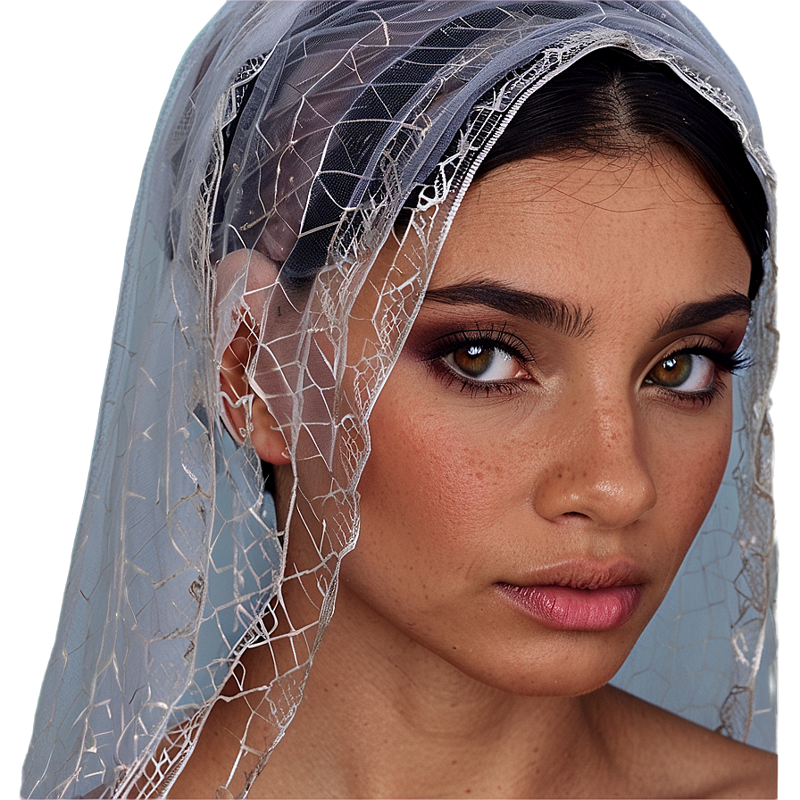 Silver Thread Veil Png 66 PNG image