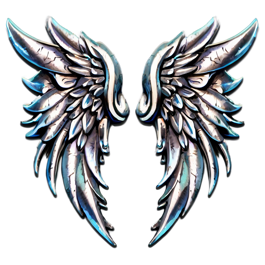 Silver Wings Png Fux23 PNG image