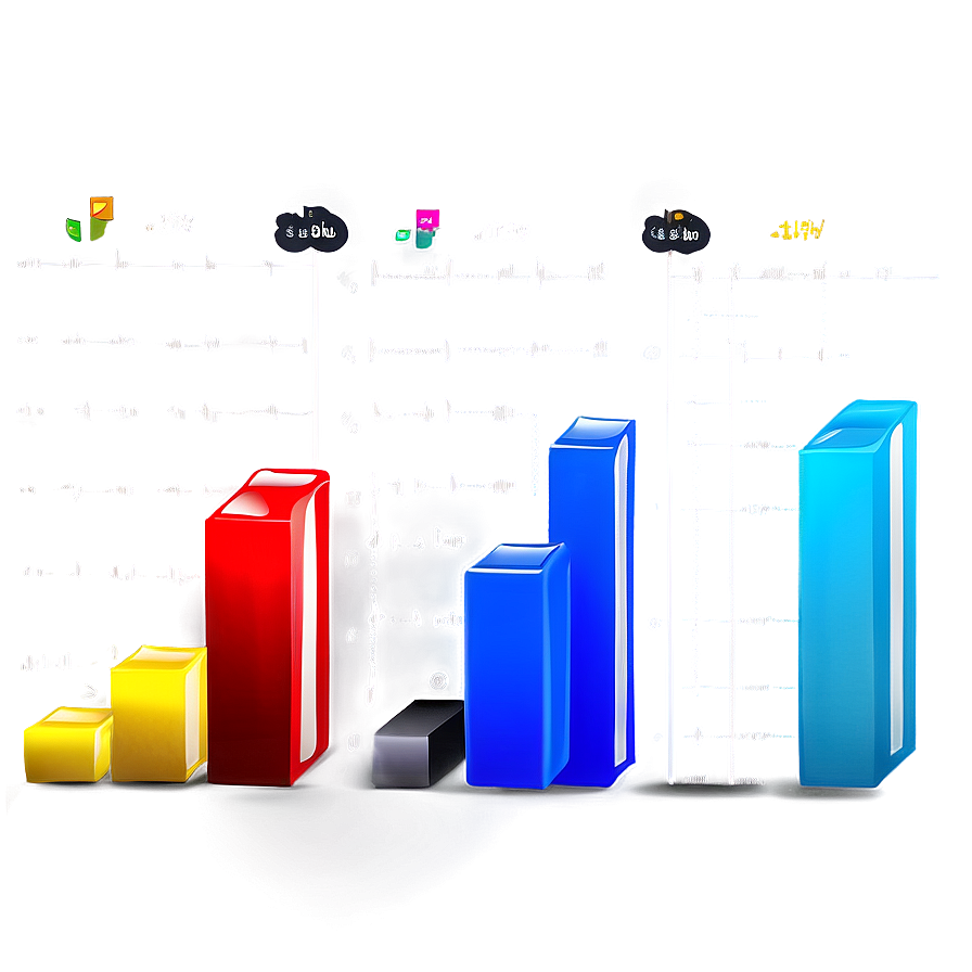 Simple Bar Chart Design Png Veb22 PNG image