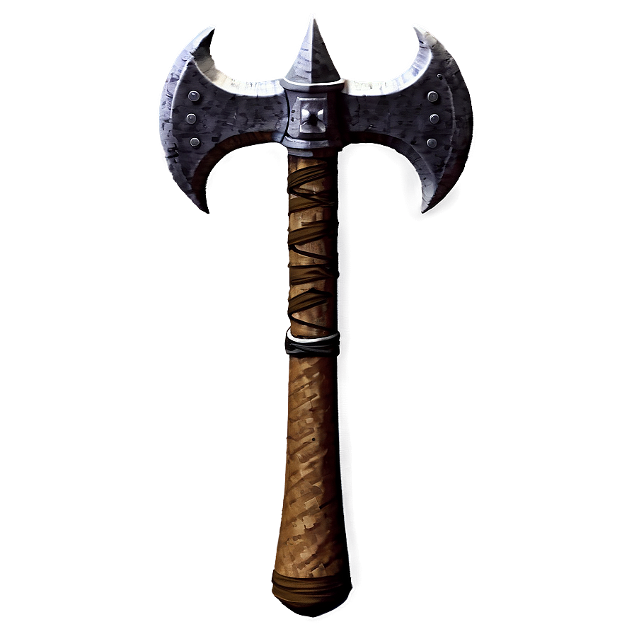 Simple Battle Axe Png 06132024 PNG image