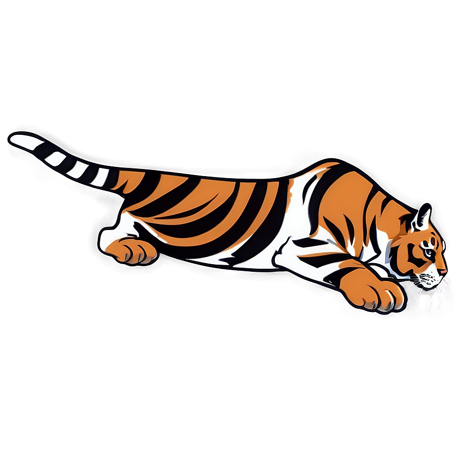 Simple Bengals Logo Png Llr PNG image