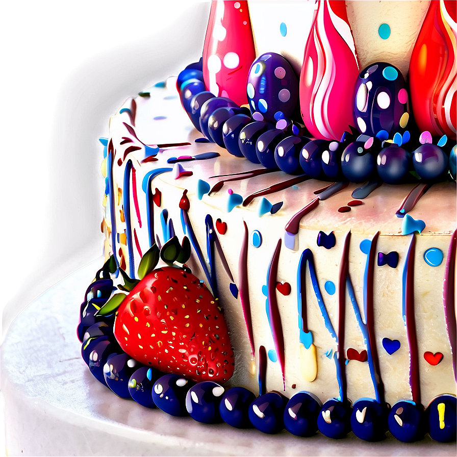 Simple Birthday Cake Png 05042024 PNG image