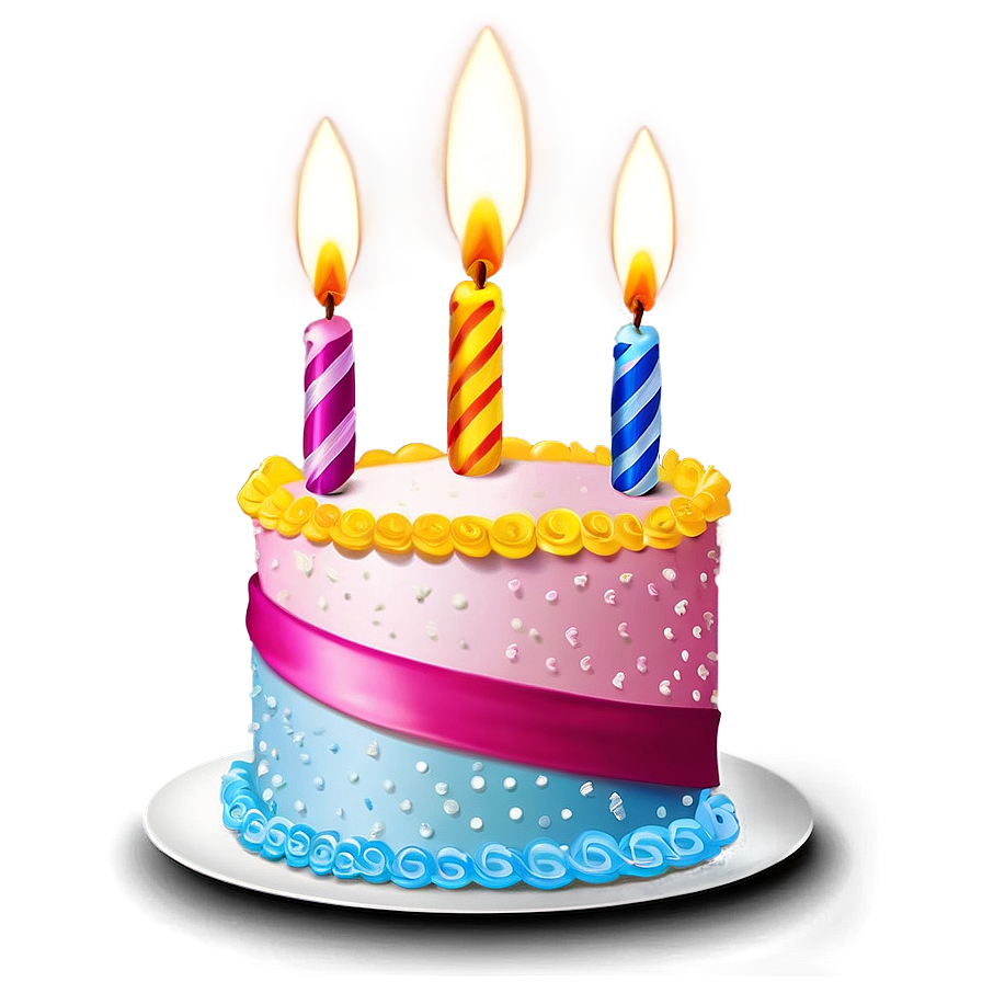 Simple Birthday Cake Png 05042024 PNG image