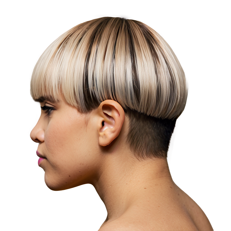 Simple Bowl Haircut Design Png Xcq PNG image