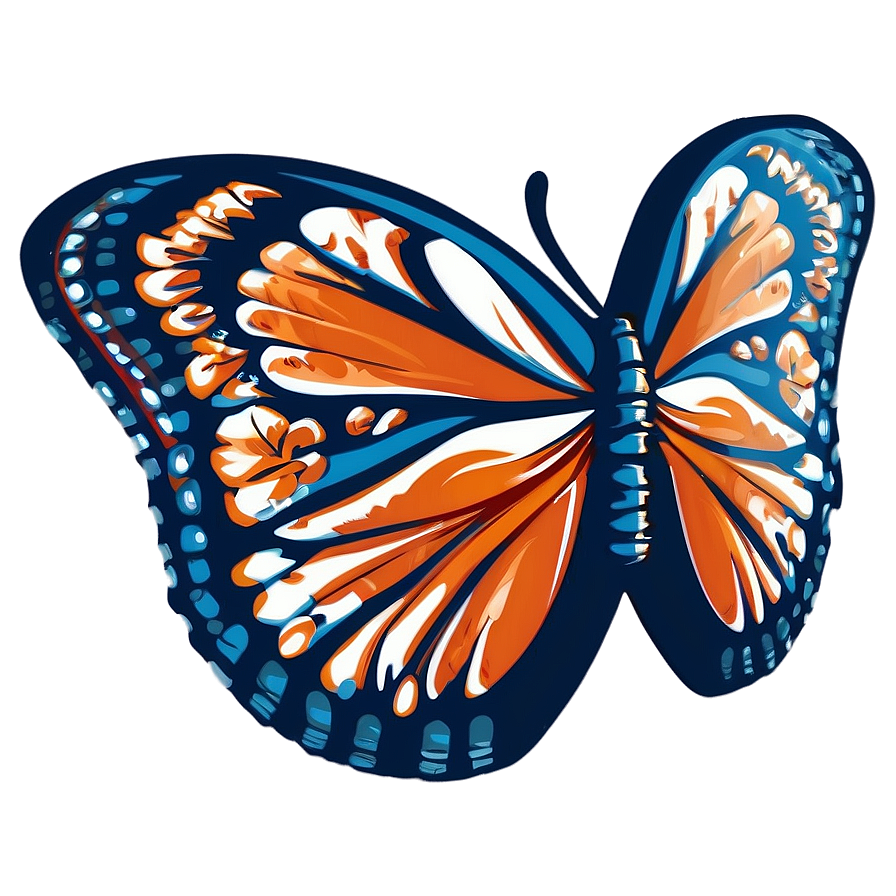 Simple Butterfly Graphic Png Auh46 PNG image