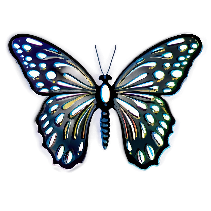 Simple Butterfly Outline Png 82 PNG image