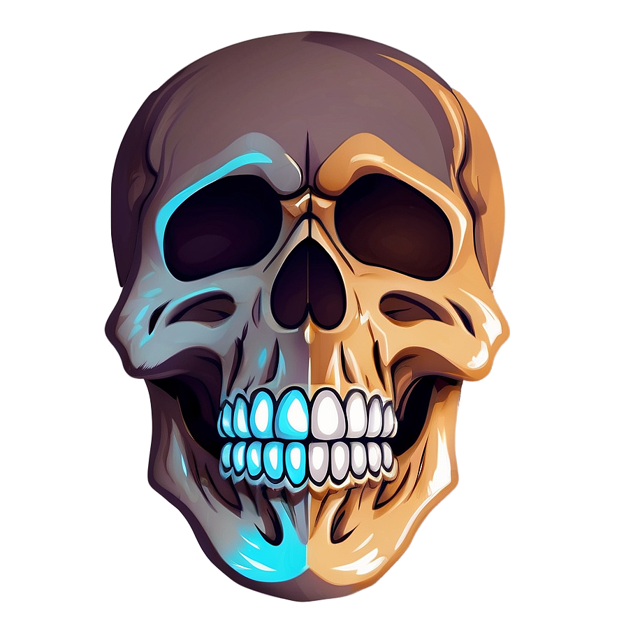 Simple Cartoon Skull Png 59 PNG image