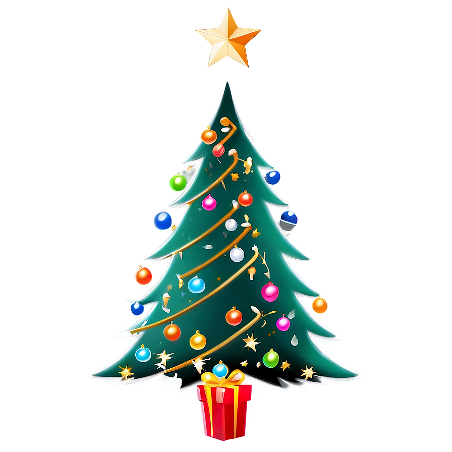 Simple Christmas Tree Png 30 PNG image