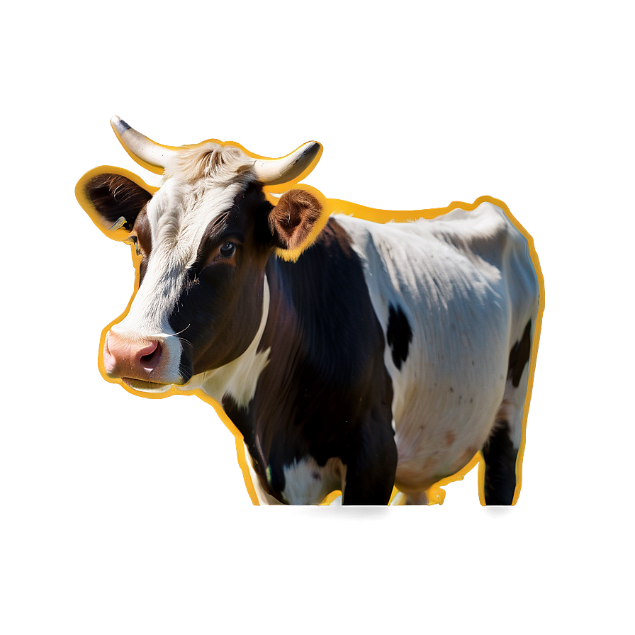 Simple Cow Head Icon Png 06212024 PNG image