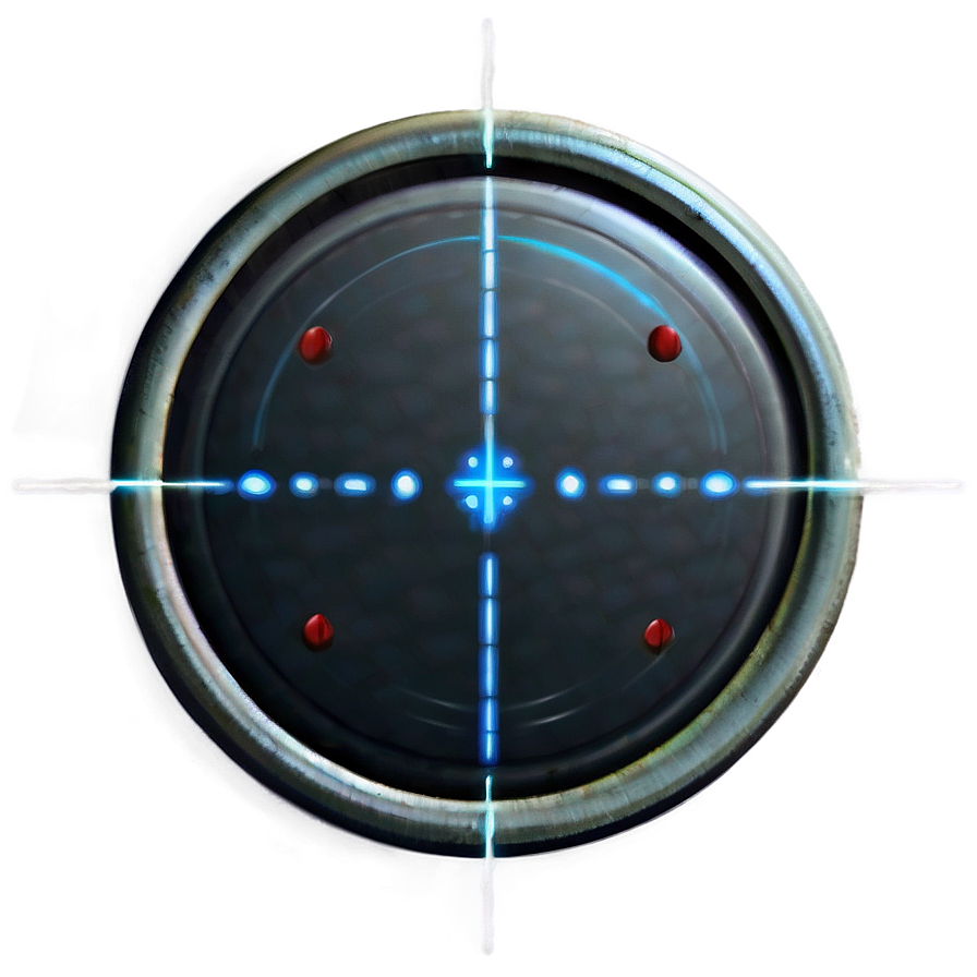 Simple Dot Crosshair Png Eqe82 PNG image