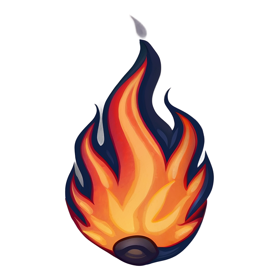 Simple Flame Drawing Png Bjx82 PNG image