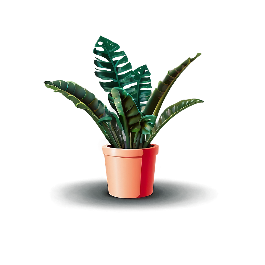 Simple Floor Plant Png 98 PNG image