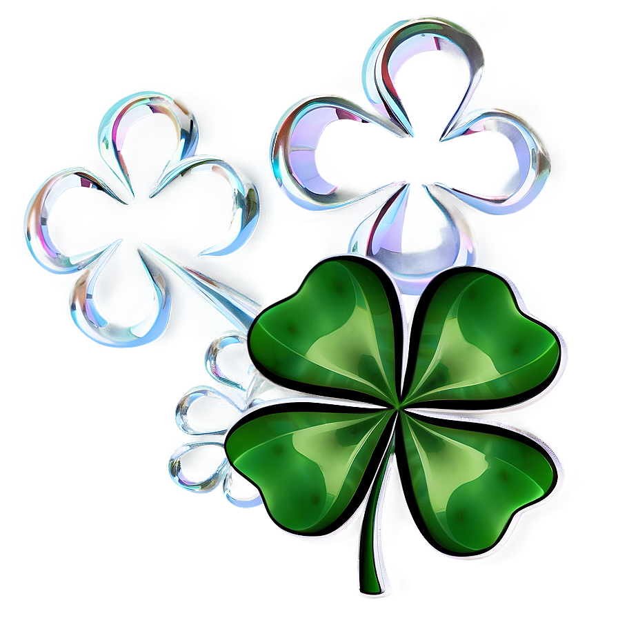 Simple Four Leaf Clover Png Gxr1 PNG image