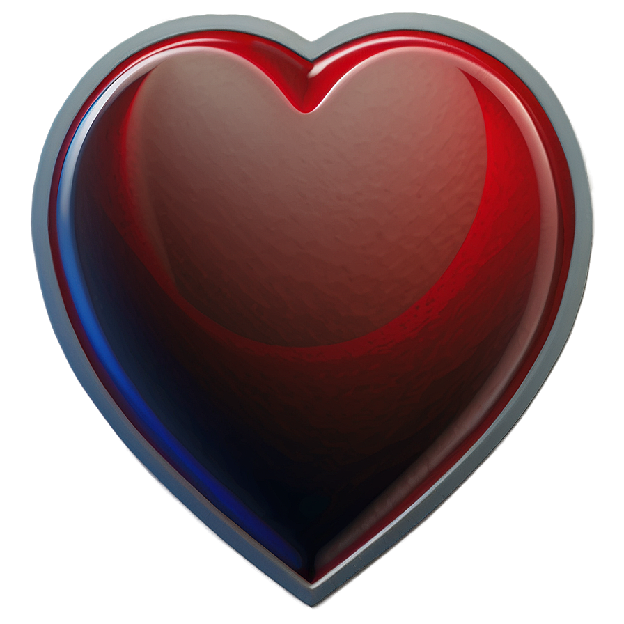 Simple Heart Clipart Outline Png 05252024 PNG image