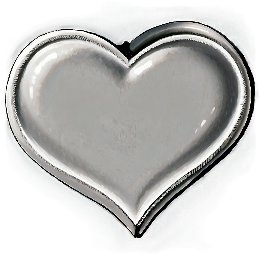 Simple Heart Sketch Png 06202024 PNG image