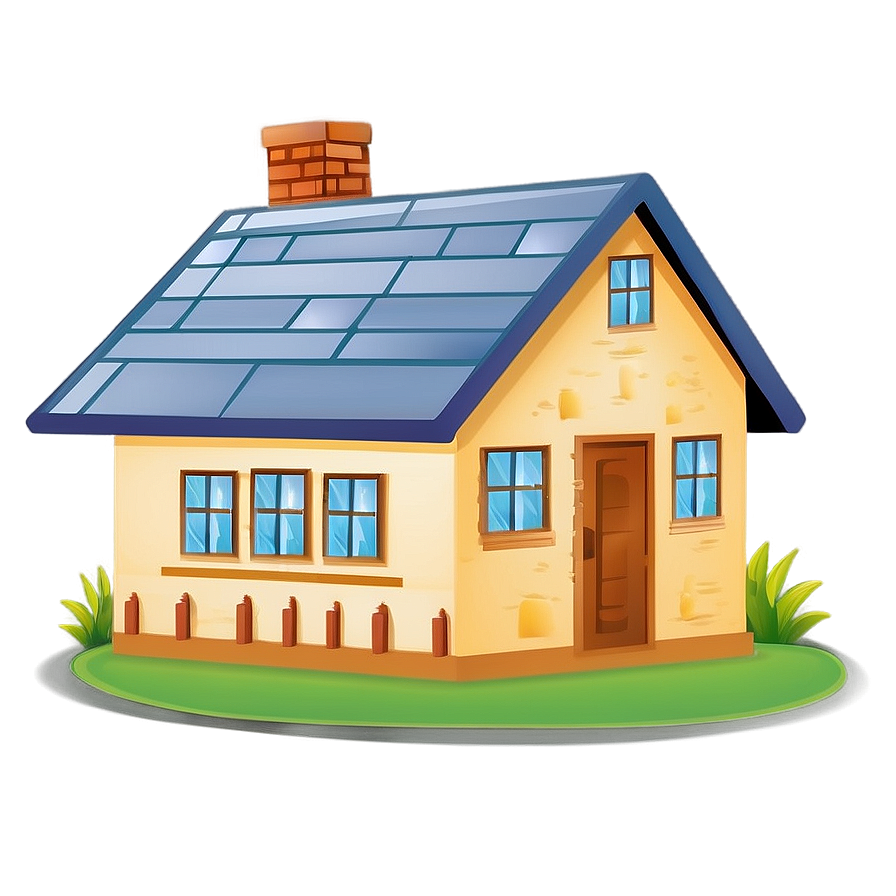 Simple House Clipart Png Lrw4 PNG image